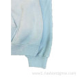 Oversized Acid Stone Washed Distressed Hoodie